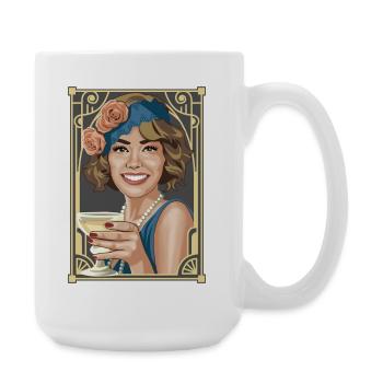Club des Vingt - Grande tasse 440 ml - blanc - Droite