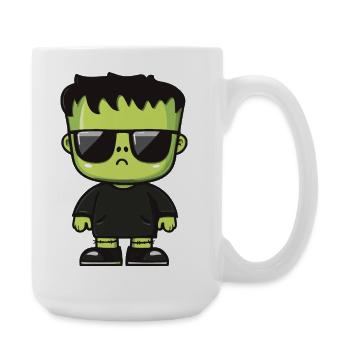 Zombie Halloween - Large Mug 440 ml - white - Right
