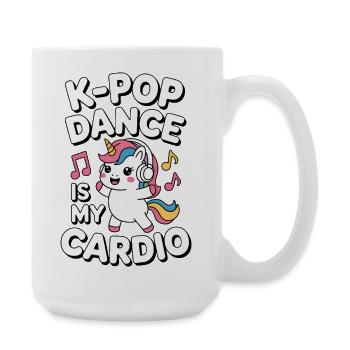 K-Pop Danse Drôle Corée - Grande tasse 440 ml - blanc - Droite