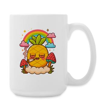 Ananas 🍍 Express - Grande tasse 440 ml - blanc - Droite