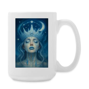 Icy Moon Queen - Large Mug 440 ml - white - Right