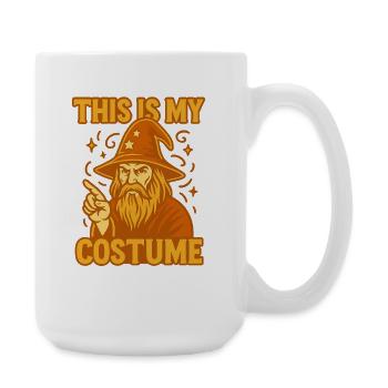 This Is My Costume - Große Tasse 440 ml - Weiß - Rechts