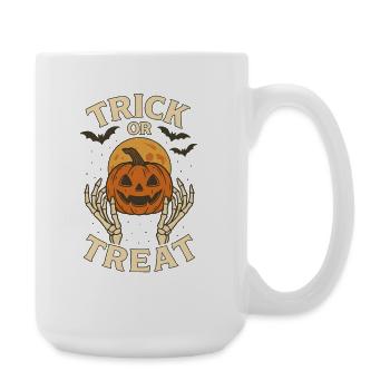 Trick or Treat Moonlight - Large Mug 440 ml - white - Right
