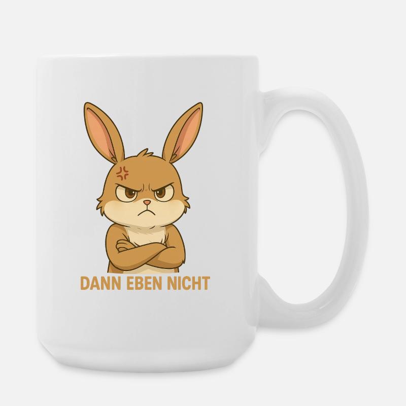 Grummel-Häschen - Große Tasse 440 ml - Weiß