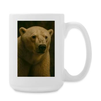 Animals - Polar bear - Large Mug 440 ml - white - Right