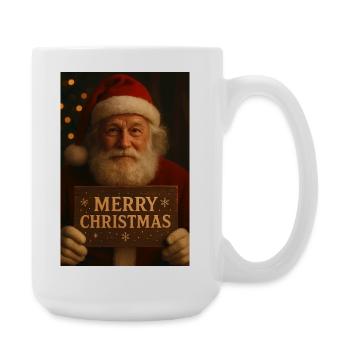 Joyeux Noël - Grande tasse 440 ml - blanc - Droite