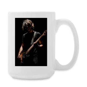 Midnight Bassiste dans l’ombre - Grande tasse 440 ml - blanc - Droite
