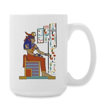 SERKET The Scorpion Goddess - Large Mug 440 ml - white - Right