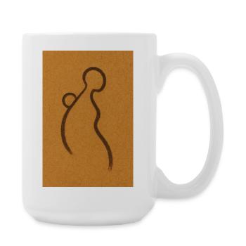 Le Premier Royaume - Grande tasse 440 ml - blanc - Droite