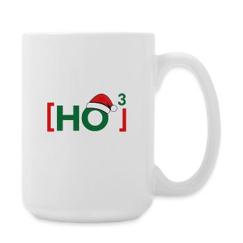 Funny Christmas T-Shirt Gift - Large Mug 440 ml - white - Right