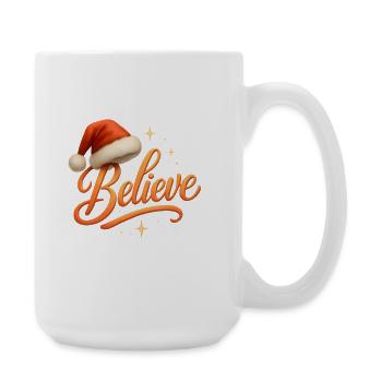 Merry Christmas Santa Clause - Large Mug 440 ml - white - Right