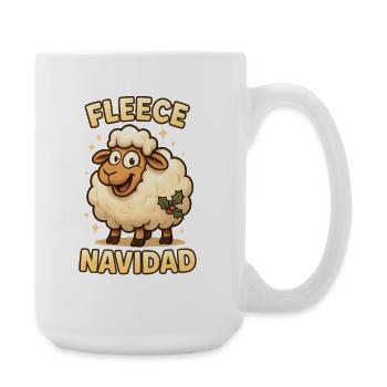 Fleece Navidad - Große Tasse 440 ml - Weiß - Rechts
