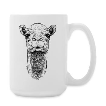 Chameau - Grande tasse 440 ml - blanc - Droite
