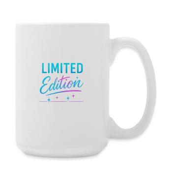 Limited Edition Neon Shine - Large Mug 440 ml - white - Right