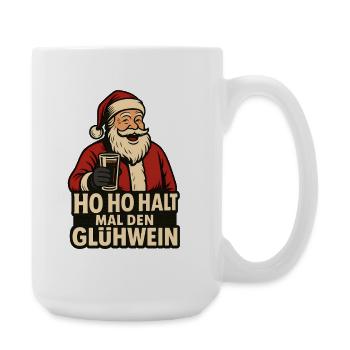 Ho Ho Hold the mulled wine - Large Mug 440 ml - white - Right