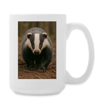 Dachswald - Große Tasse 440 ml - Weiß - Rechts