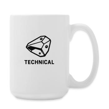 Technical Boulder - Large Mug 440 ml - white - Right