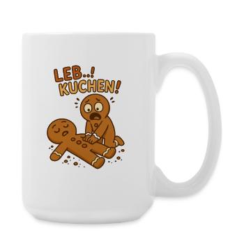 Lebkuchen Weihnachten - Große Tasse 440 ml - Weiß - Rechts