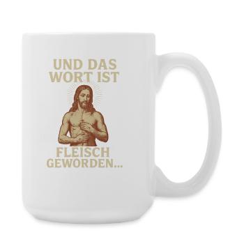 Angelus : Et la Parole devint chair... - Grande tasse 440 ml - blanc - Droite