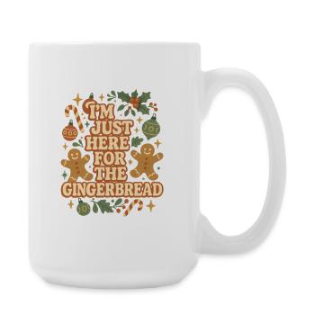 Gingerbread Gingerbread Christmas - Large Mug 440 ml - white - Right