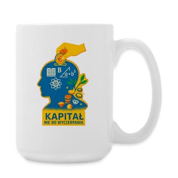 CAPITAL INÉPUISABLE - Grande tasse 440 ml - blanc - Droite