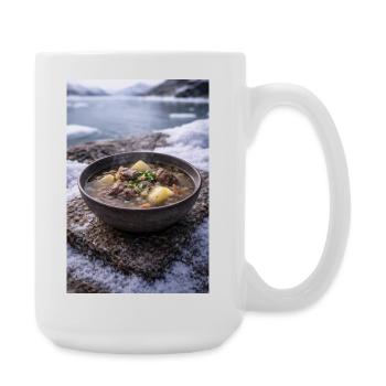 Suaasat - Large Mug 440 ml - white - Right