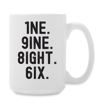 Millésime 1986 - Grande tasse 440 ml - blanc - Droite