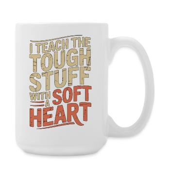 Enseignant en soins infirmiers J’enseigne les choses difficiles Enseignant en infirmier(ère) - Grande tasse 440 ml - blanc - Droite