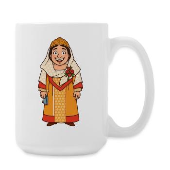 Josefamunda Giant - Large Mug 440 ml - white - Right