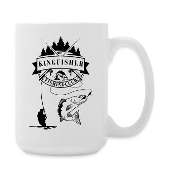 Sigura Design kingfisher - Large Mug 440 ml - white - Right