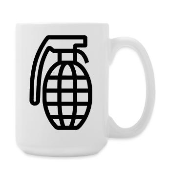 Grenada - Large Mug 440 ml - white - Right