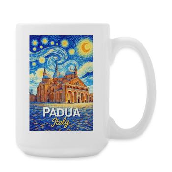 Padua, Italien. - Große Tasse 440 ml - Weiß - Rechts