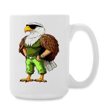 Aigle Cool - Grande tasse 440 ml - blanc - Droite