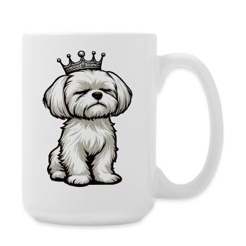 Malteser Maltese Owner Maltese Lovers - Large Mug 440 ml - white - Right