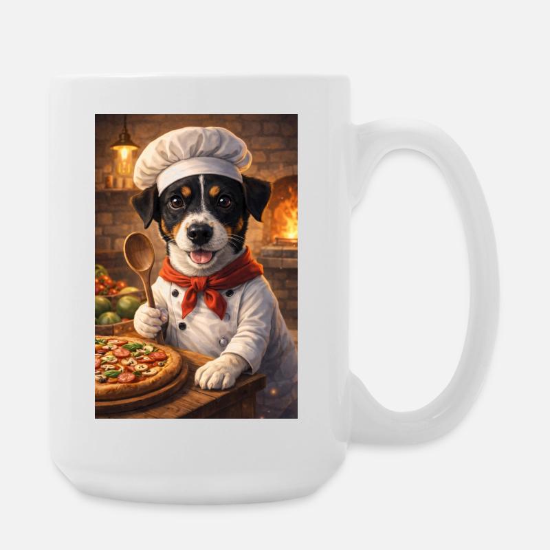 Kleiner_Meisterkoch - Große Tasse 440 ml - Weiß
