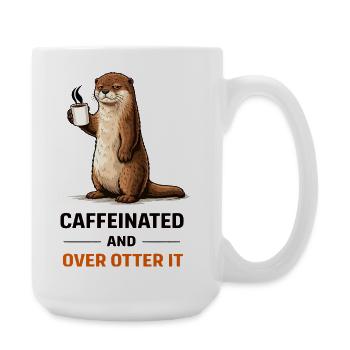 Tetter Tee caféinée - Grande tasse 440 ml - blanc - Droite