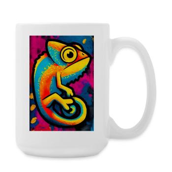 chameleon - Large Mug 440 ml - white - Right