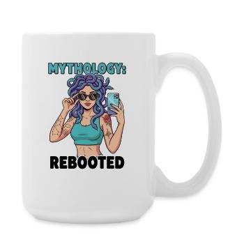 Mythologie moderne de Méduse relancée - Grande tasse 440 ml - blanc - Droite