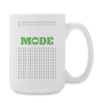 Codemodus An – Programmierung von Softwareentwickler Programmierer - Große Tasse 440 ml - Weiß - Rechts