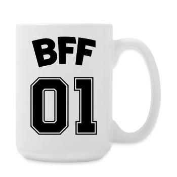 bff_01_best_friends - Große Tasse 440 ml - Weiß - Rechts
