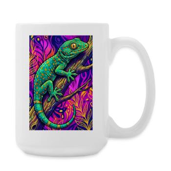 Gecko - Grande tasse 440 ml - blanc - Droite