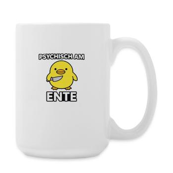 PsyDuck Messerwitz Ente - Große Tasse 440 ml - Weiß - Rechts