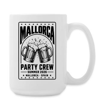 Mallorca 2026 Party Crew Summer Malle 2026 - Large Mug 440 ml - white - Right