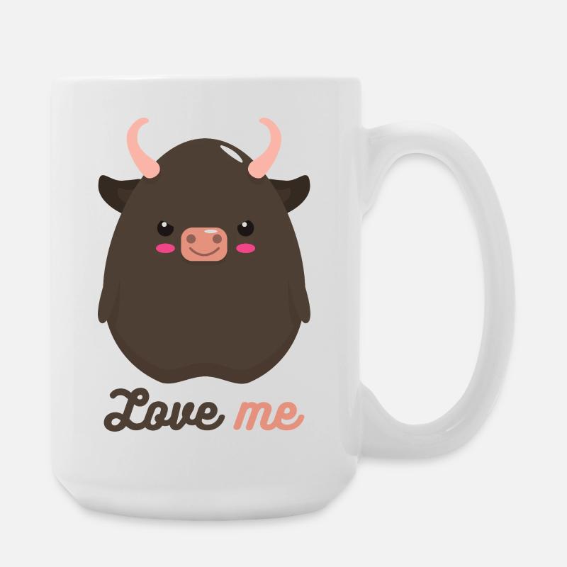 Bull - Large Mug 440 ml - white