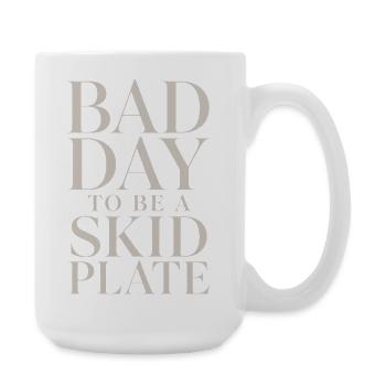Off-Road Humour: Bad Day for the Hoof - Large Mug 440 ml - white - Right