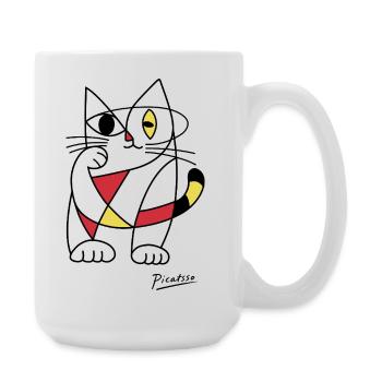 Picatsso - Large Mug 440 ml - white - Right