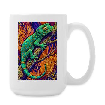 Gecko - Large Mug 440 ml - white - Right