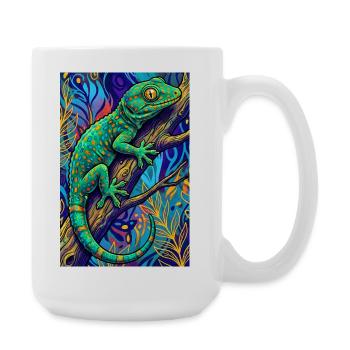 Gecko - Large Mug 440 ml - white - Right