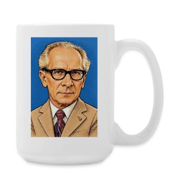 Erich Honecker Caricature (Poster Format) - Large Mug 440 ml - white - Right