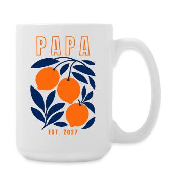 Papa 2027 - Grande tasse 440 ml - blanc - Droite